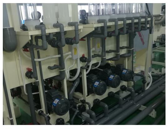 水平DES線項目安裝調(diào)試現(xiàn)場